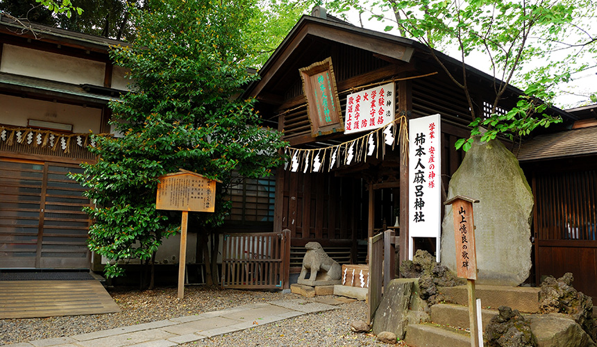 川越著名的姻緣神社冰川神社