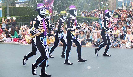 東京迪士尼樂園東京迪士尼海洋萬聖節遊行變裝