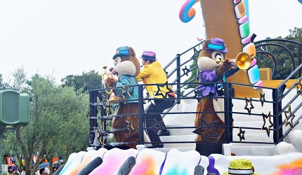 東京迪士尼樂園東京迪士尼海洋萬聖節遊行變裝
