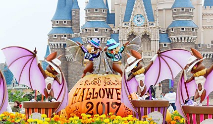 東京迪士尼樂園東京迪士尼海洋萬聖節遊行變裝