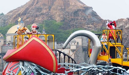 東京迪士尼樂園東京迪士尼海洋萬聖節遊行變裝