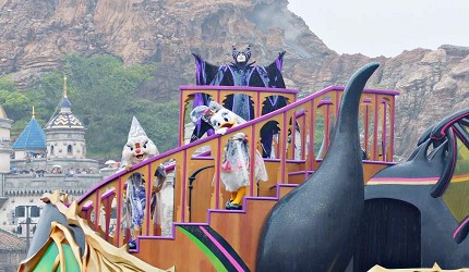 東京迪士尼樂園東京迪士尼海洋萬聖節遊行變裝