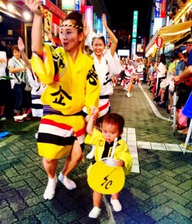 東京高圓寺阿波舞祭典熱鬧非凡