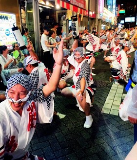 東京高圓寺阿波舞祭典熱鬧非凡