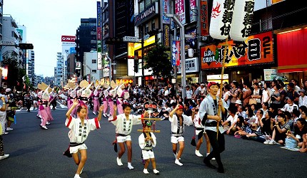 東京高圓寺阿波舞祭典熱鬧非凡