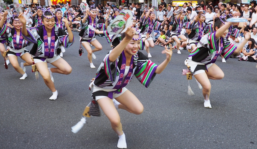 東京高圓寺阿波舞祭典熱鬧非凡