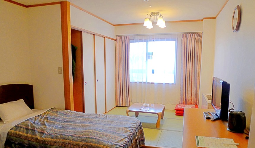 日本輕井澤「HOTEL GREEN PLAZA 輕井澤」家庭用房型(和洋室)