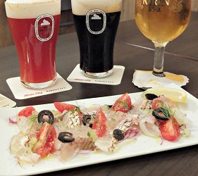 熊野鯛のカルパッチョ