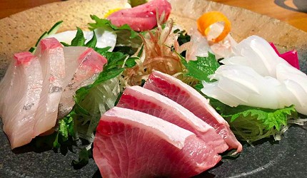 刺身盛り合わせ