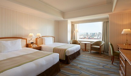 東京台場日航大酒店標準客房雙床間