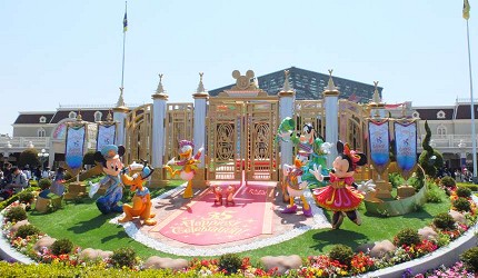 東京迪士尼樂園35週年裝飾