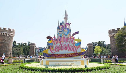 東京迪士尼樂園35週年裝飾
