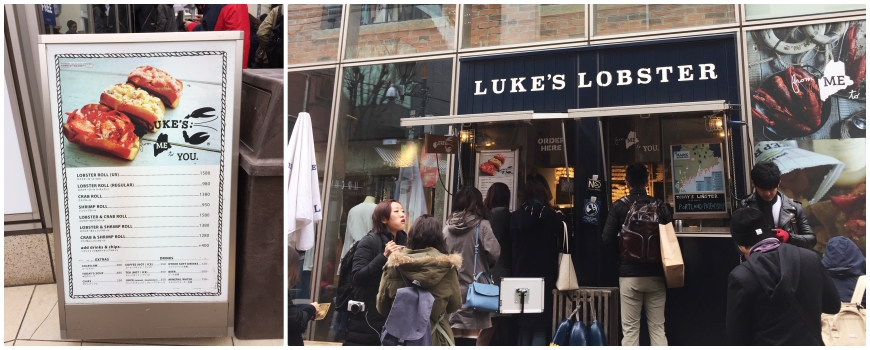 原宿必吃的Luke’s Lobster龍蝦堡
