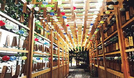 川越冰川神社緣結風鈴祭縁結び風鈴回廊