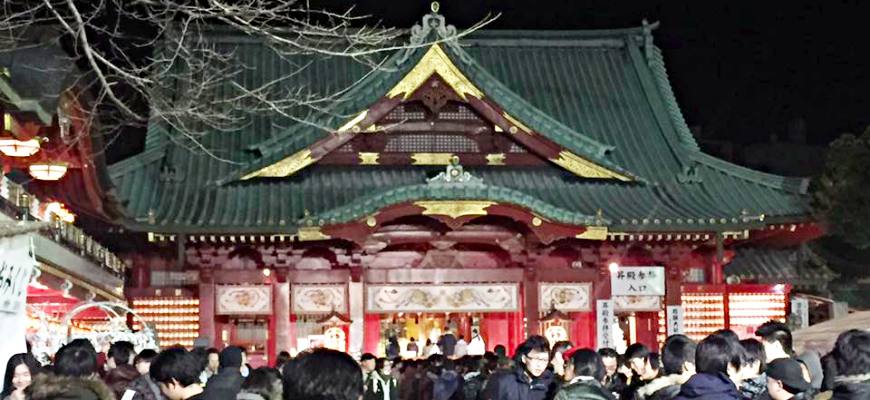東京跨年倒數過年新年初詣神社參拜