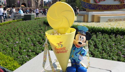 東京迪士尼樂園35週年紀念的米奇爆米花桶