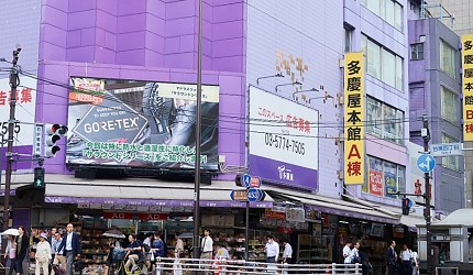 東京購物推薦上野多慶屋本館AB棟