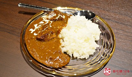 東京高級和牛涮涮鍋推薦:新宿歌舞伎町「牛龍」神戶牛特選涮涮鍋套餐的主食咖哩飯