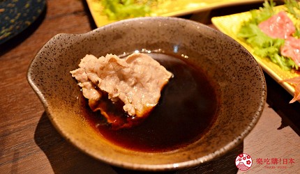 東京高級和牛涮涮鍋推薦:新宿歌舞伎町「牛龍」神戶牛特選涮涮鍋套餐的醬汁