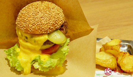 東京漢堡推薦「自由之丘BURGER」自由之丘起司漢堡