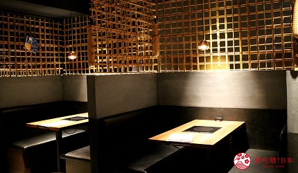 東京新宿嚴選推薦星鰻飯料理專門店「しろや新宿」的店內空間環境之一