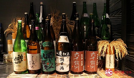 東京新宿嚴選推薦星鰻飯料理專門店「しろや新宿」的日本酒
