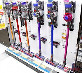 台場景點aqua city逛街購物Air BIC CAMERA吸塵器dyson
