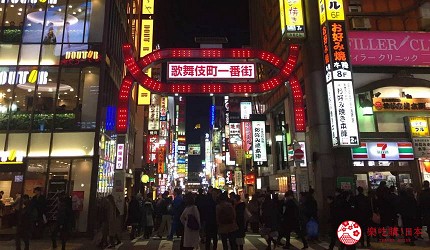 新宿推薦百貨公司「西武新宿PePe」附近的歌舞伎町
