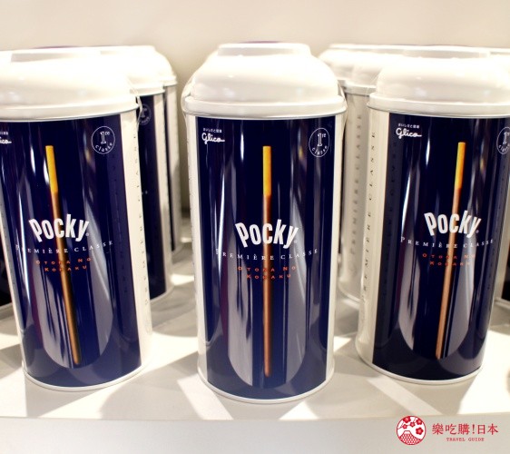 伴手禮pocky琥珀罐