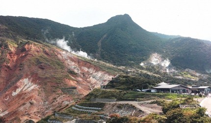 日本箱根的大涌谷