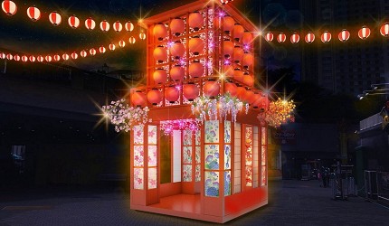 2019年去东京睇灯饰热点东京巨蛋TOKYO DOME CITY WINTER LIGHTS GARDEN山紫水明的日式风情灯饰