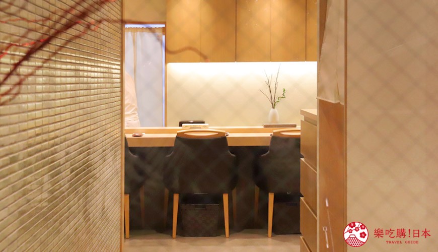 東京表參道必吃高級壽司「鮨青海」的店內一景